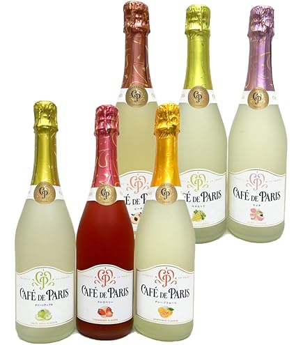 Amazon.co.jp: 〔スパークリングワイン〕 カフェ・ド・パリ ピーチ